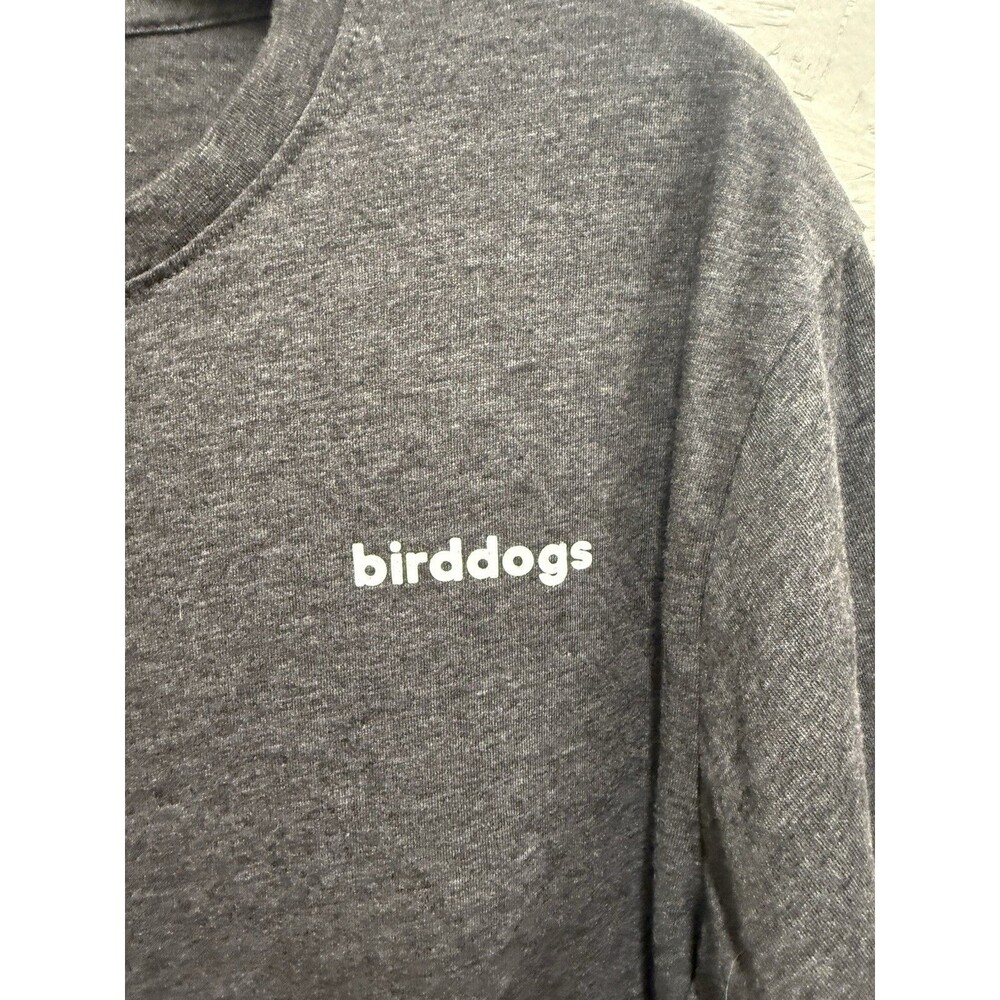 Birddogs Men's Graphic Print Breathable T-Shirt Size XL Gray Heather Stretch - Picture 5 of 5